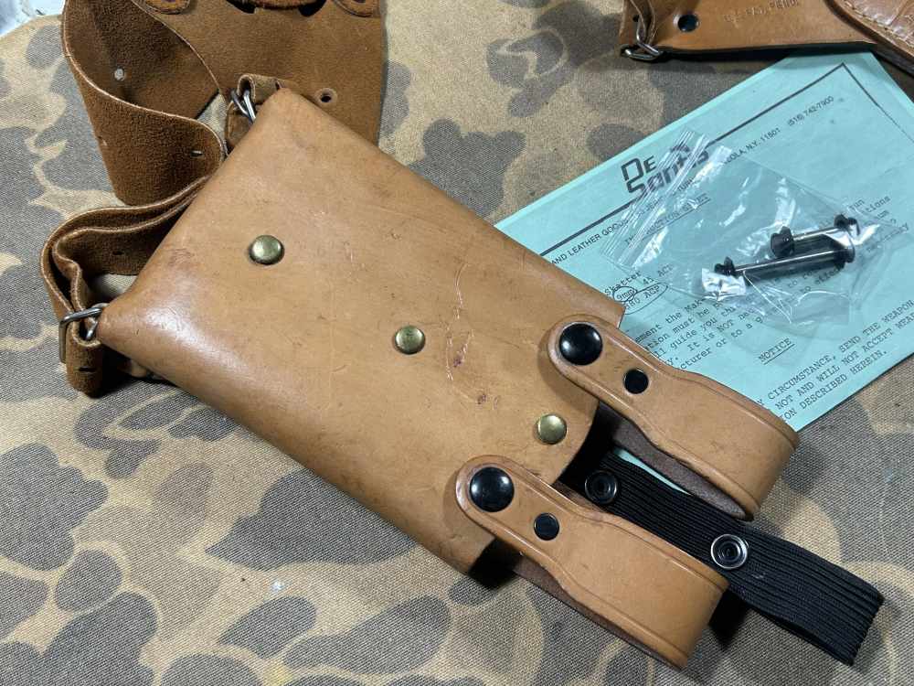 MAC-10/11 Shoulder Holster VTG 80s DeSantis RPB M10 Cobray M11 EXC RARE -img-20