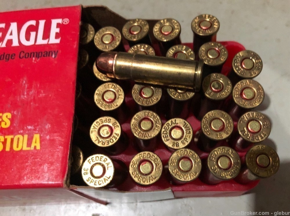 American Eagle .38 Special 130 Grain   Full Metal Jacket Ae38,   50 Rounds-img-0