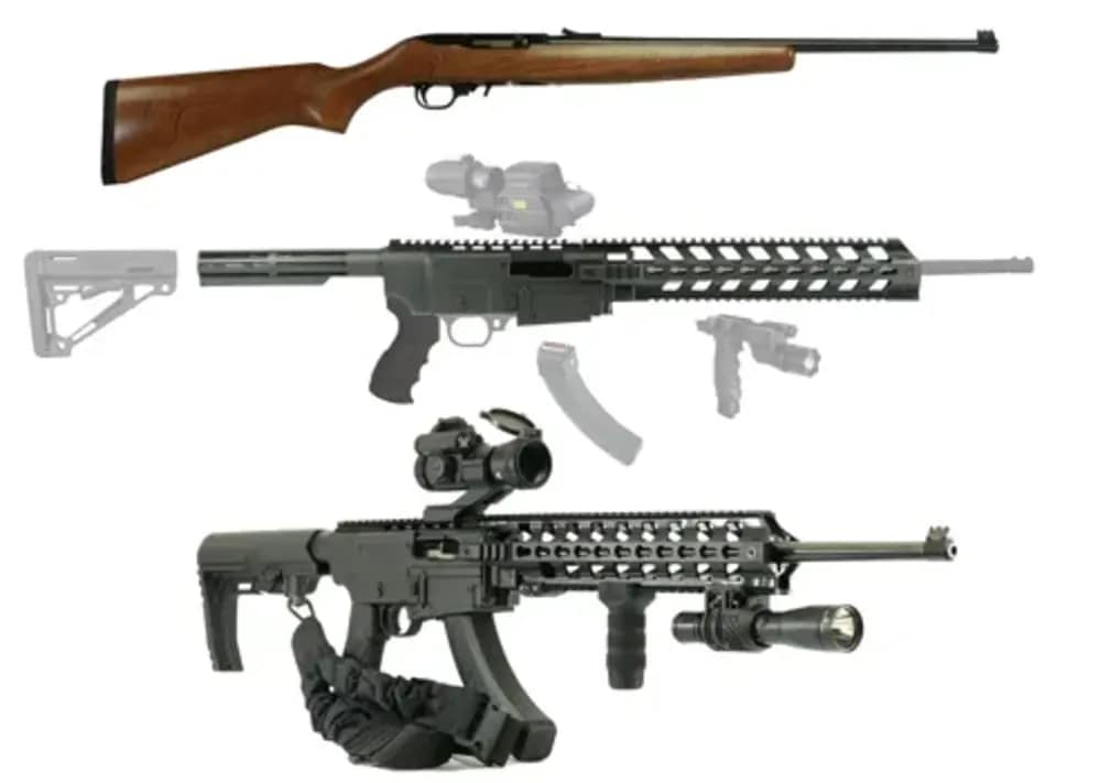 Ruger 1022 Chassis with Stock & A2 Grip-img-1