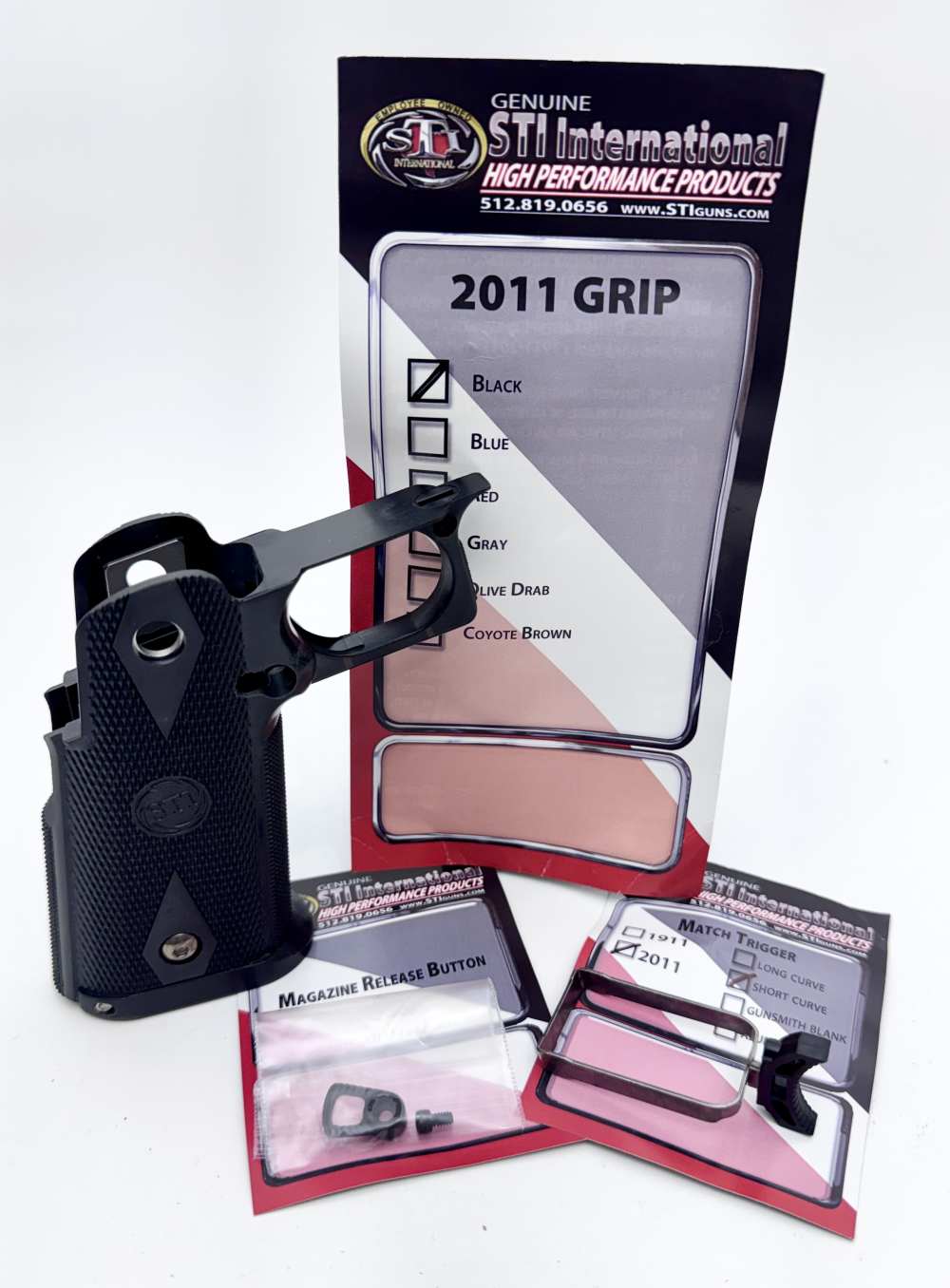 STI International 2011 Grip Module w/ Mag Release Match Trigger-img-0