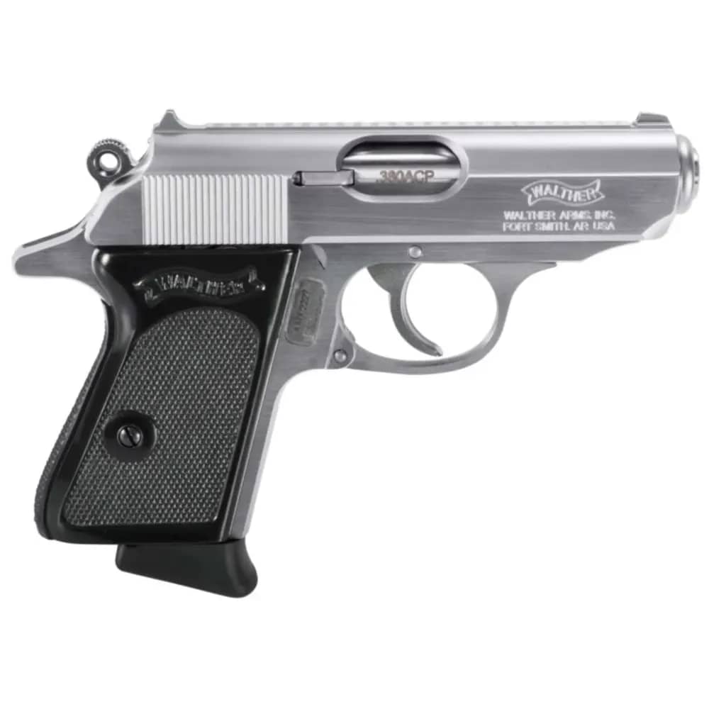 Walther Arms PPK 380 ACP Pistol - 6+1 Rounds | 3.3" Barrel | Stainless-img-0