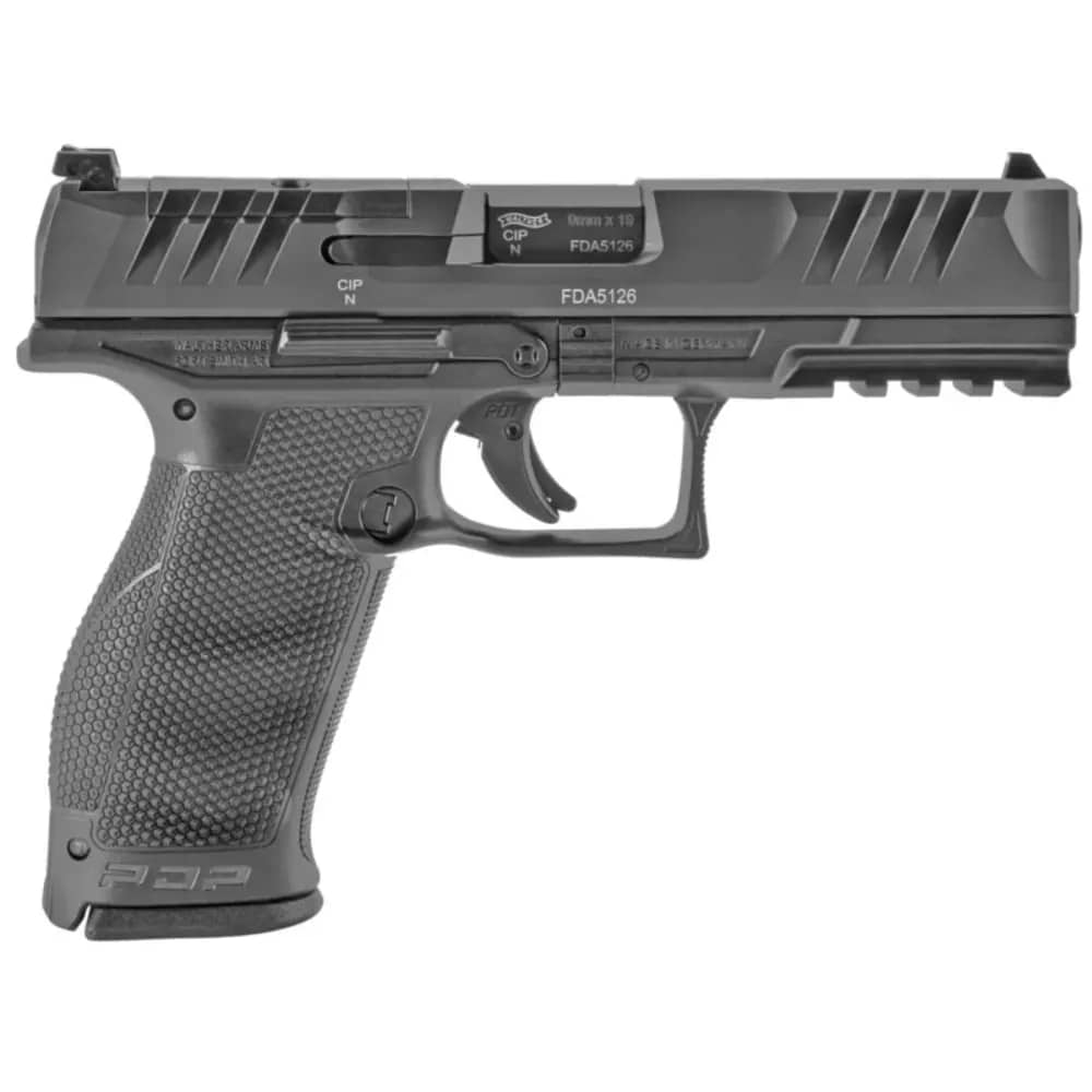 Walther PDP 4? Full Size Optic Ready 9mm Pistol, Black-img-0