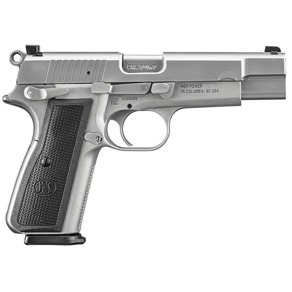 FN AMERICA High Power 9mm 4.7in 2x10rd Pistol (66-101116)-img-1