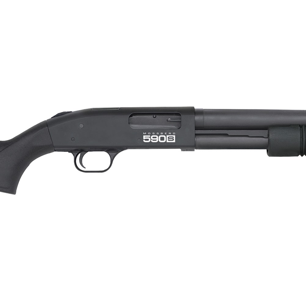 MOSSBERG 590S Optic-Ready 9rd 12Ga 18.5in Black Shotgun (51605)-img-3