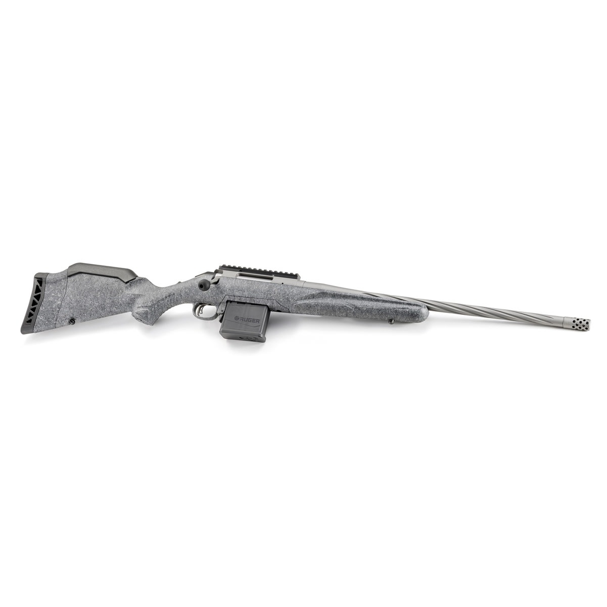 RUGER American Generation II 204 Ruger 20in 10rd Gray Splatter Rifle 46908-img-4