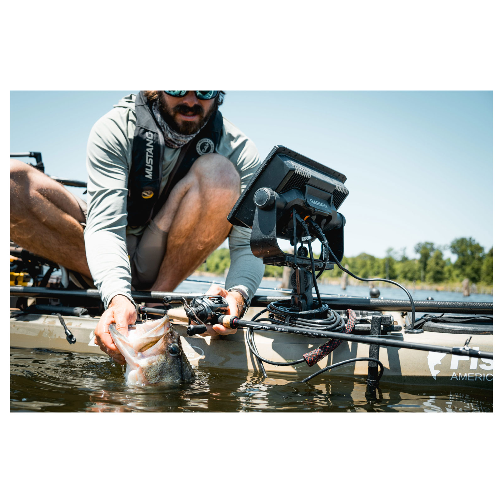 TFO Resolve Bass 1 pc Casting Rod (RB-C-746-1)-img-4