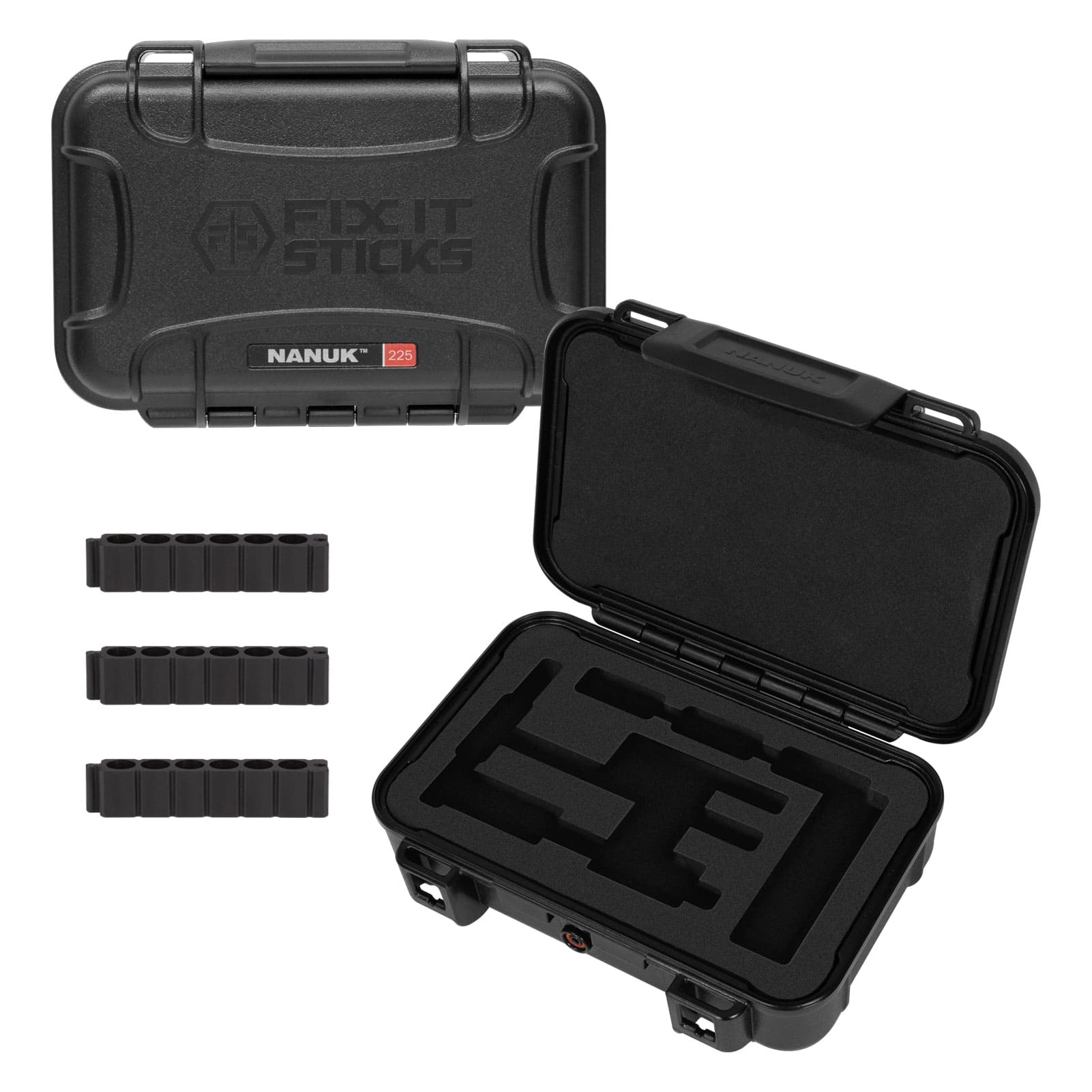 FIX IT STICKS Nanuk 225 Hardcase with Custom Foam (225-FISMUTK)-img-1