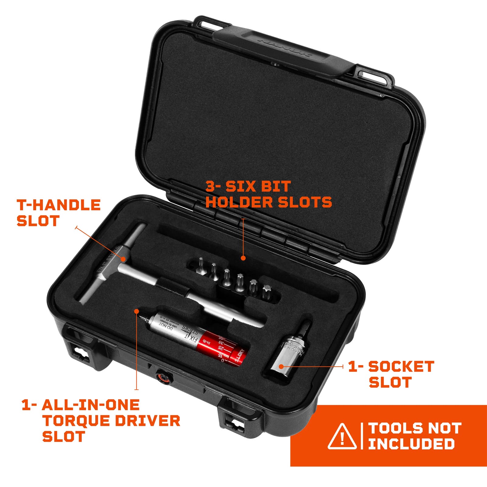 FIX IT STICKS Nanuk 225 Hardcase with Custom Foam (225-FISMUTK)-img-4