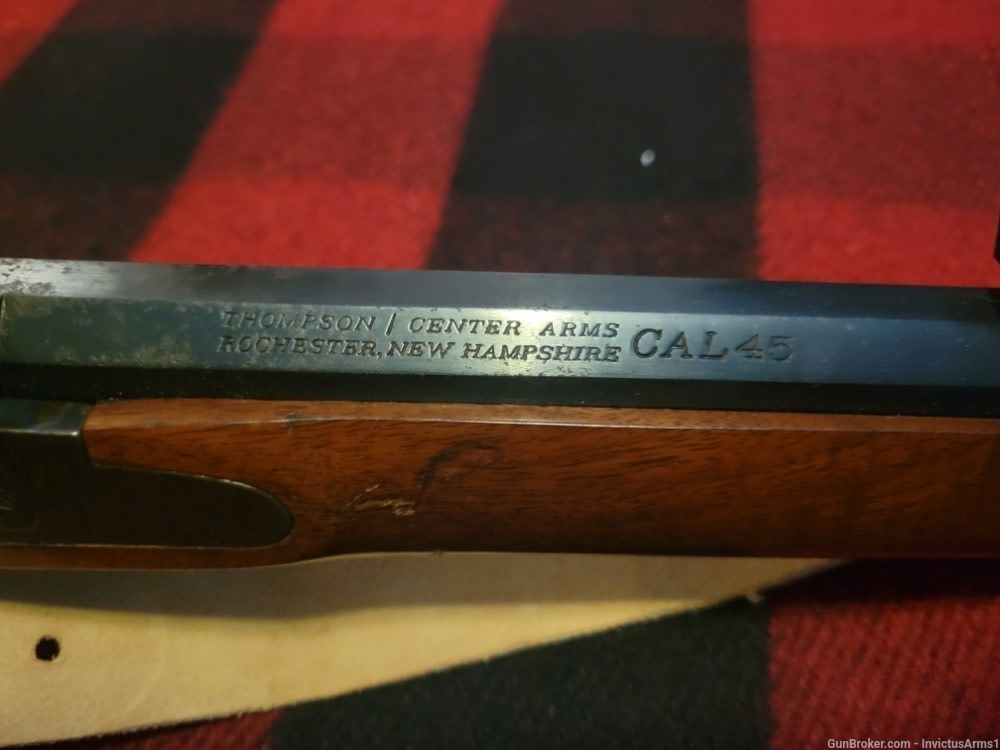 THOMPSON ARMS HAWKEN 45cal - (Black powder, no ffl needed) -img-6