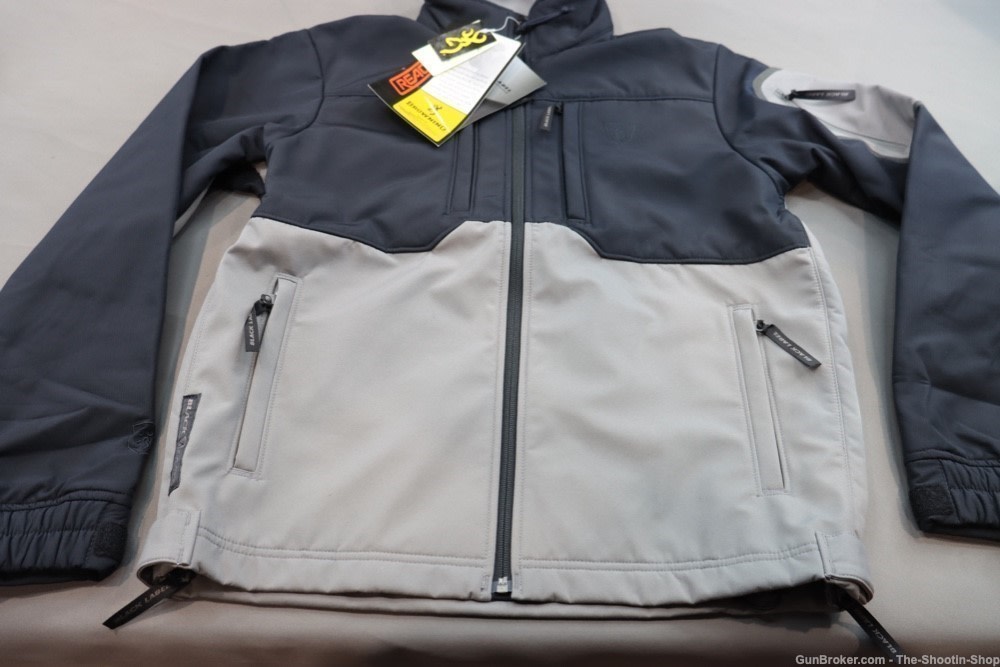 Browning Black Label FMJ WINDKILL Tactical Jacket Mens Small New BLACK GRAY-img-0