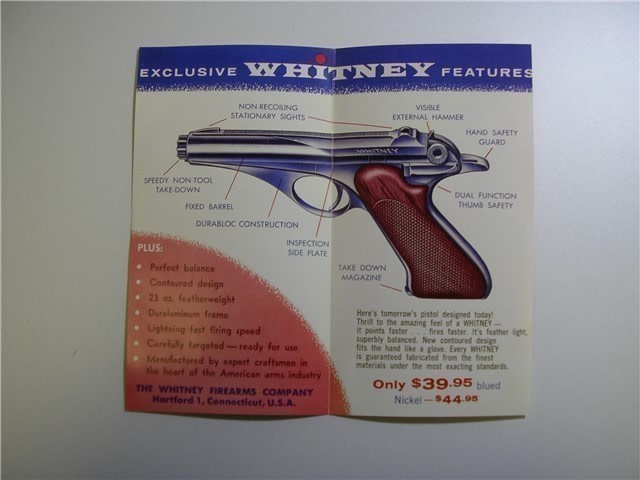 Whitney Wolverine Advertising Pamphlet New Old Stock Boxes Also-img-1