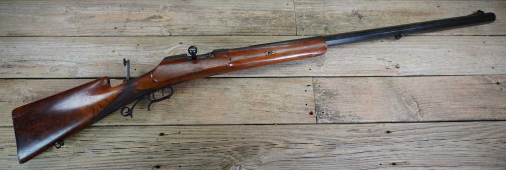 Mauser 1871 "BIRD GUN" Vogelbuchse 16ga RIFLE 1920s MASSIVE single shot-img-90