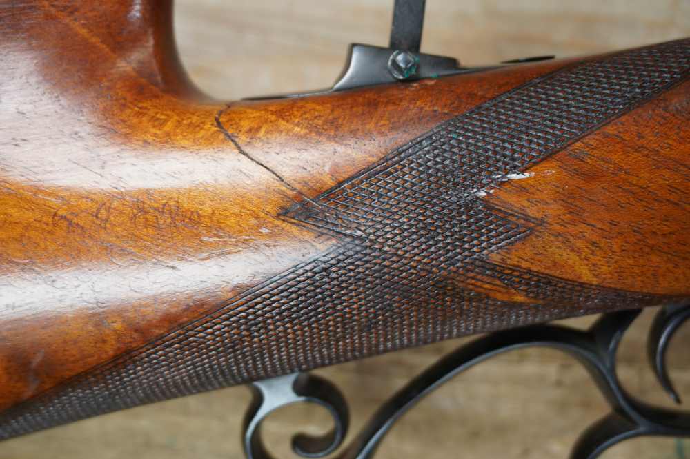 Mauser 1871 "BIRD GUN" Vogelbuchse 16ga RIFLE 1920s MASSIVE single shot-img-6