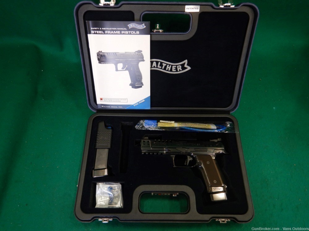 Walther 2844524 Meister Series PPQ Q5 Match SF 9mm, Black Diamond Edition -img-0