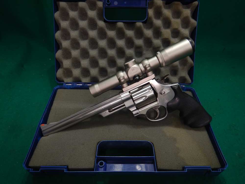 Smith & Wesson Model 629-5 44 Magnum 8" Revolver W/ Scope-img-0