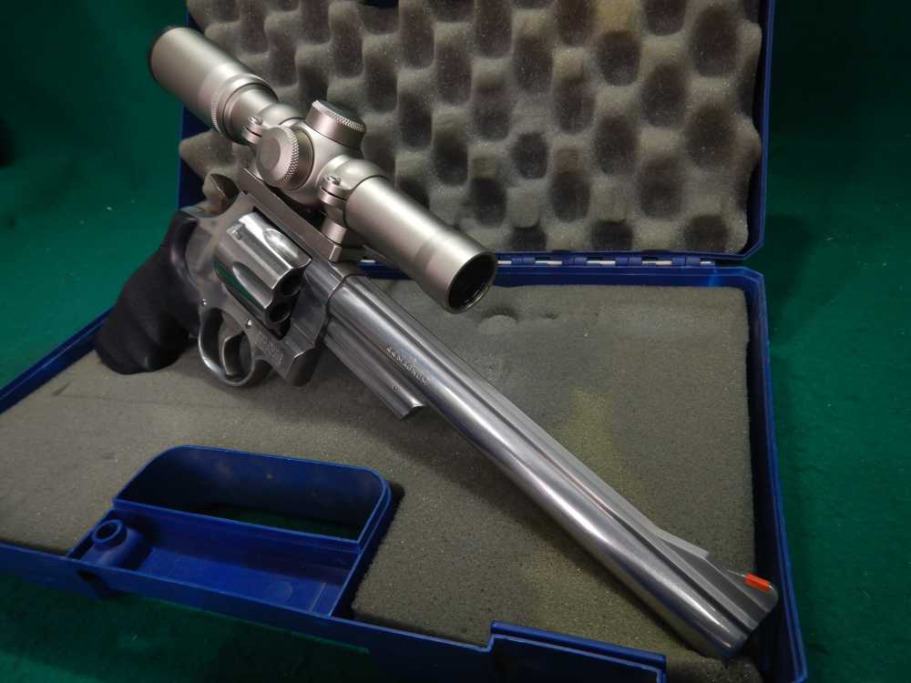 Smith & Wesson Model 629-5 44 Magnum 8" Revolver W/ Scope-img-4