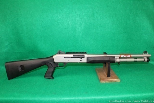 Benelli M4 H20 12 gauge 18.5" Pistol Grip Shotgun 11794 New In Box-img-0