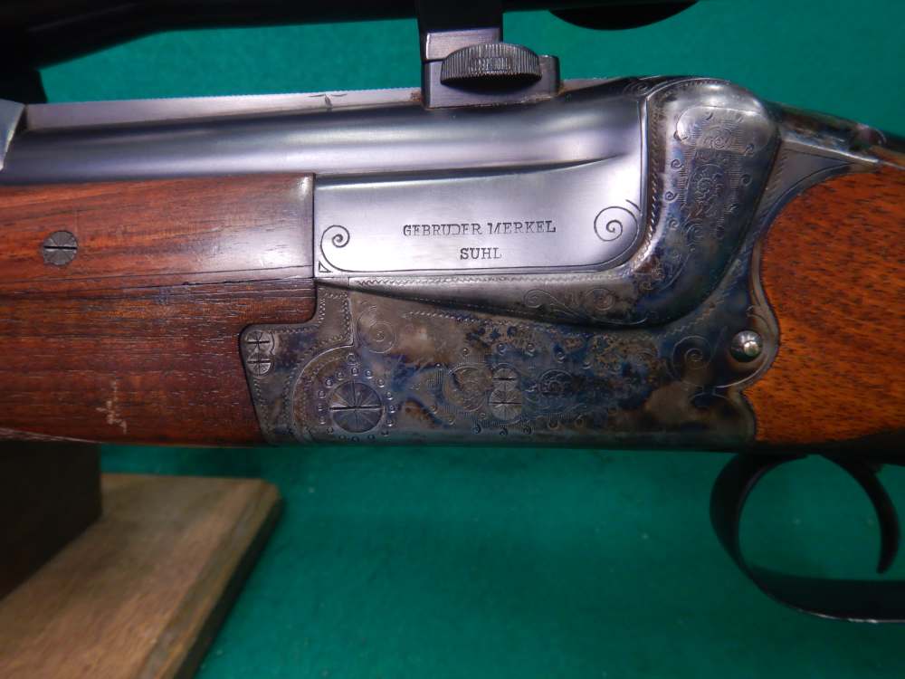 Merkel 12 Gauge/.222 Rem Combination Gun-img-9