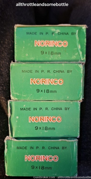 (200) Rounds Of Norinco Chinese 9X18mm Makarov-img-3