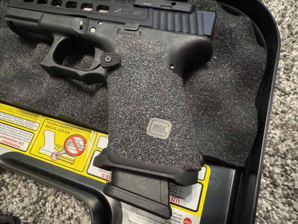 Zev Dragonfly Glock 19 Made By Zev NO CC FEES-img-1