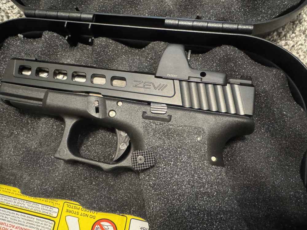 Zev Dragonfly Glock 19 Made By Zev NO CC FEES-img-2