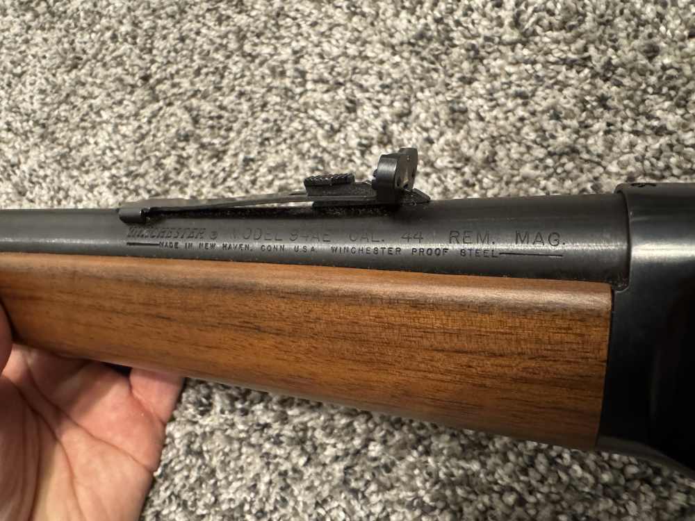 Winchester Model 94AE .44 Mag 16" barrel Trapper Large Loop NO CC FEES-img-11