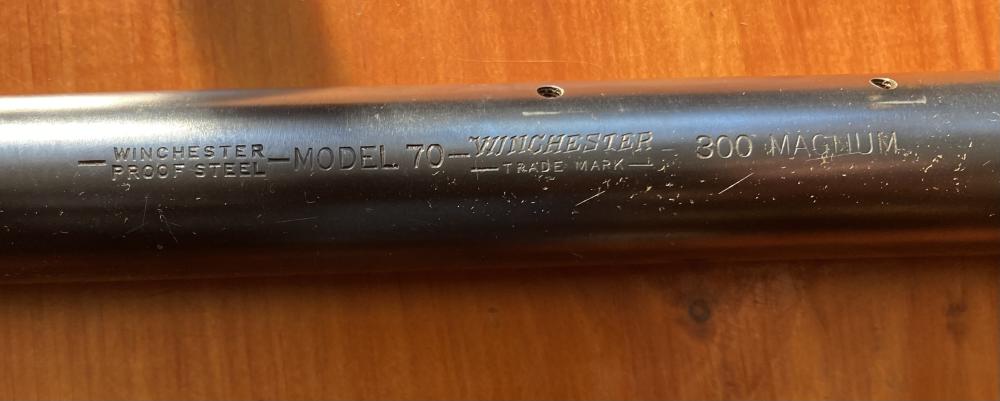 Winchester Model 70 Rifle Barrel 300 Win Mag-img-1