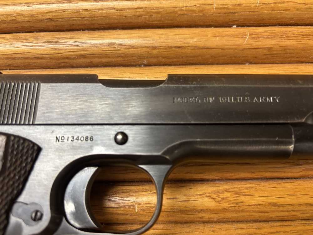 Colt 1911 U S Army very rare 1916 with Colt factory Letter-img-2