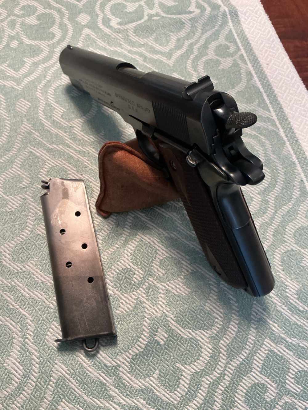  Springfield Armory Colt Patent WW1 Model of 1911 .45 Pistol SN76212 95%+-img-9