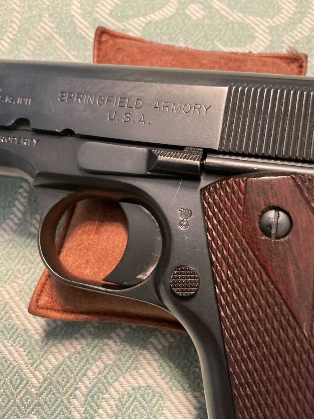  Springfield Armory Colt Patent WW1 Model of 1911 .45 Pistol SN76212 95%+-img-2