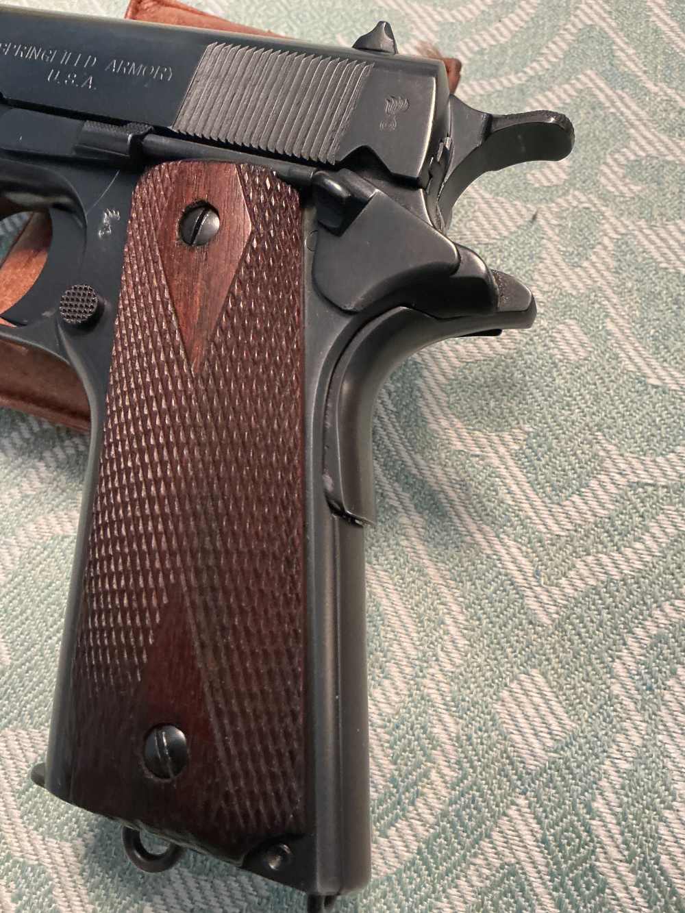  Springfield Armory Colt Patent WW1 Model of 1911 .45 Pistol SN76212 95%+-img-1