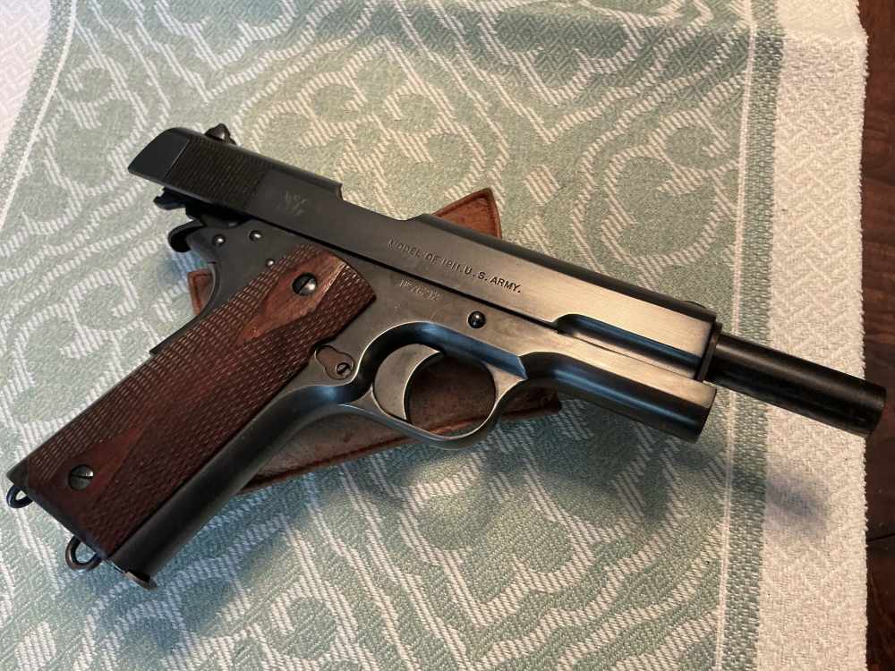  Springfield Armory Colt Patent WW1 Model of 1911 .45 Pistol SN76212 95%+-img-37
