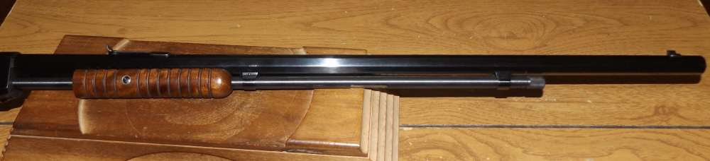 SCARCE VINTAGE RIFLE Winchester 1890 PISTOL GRIP DELUXE Walnut Stock 22 WRF-img-7