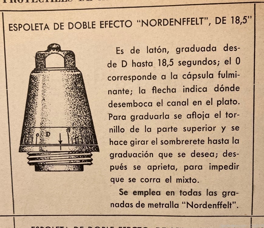 JAPANESE NORDENFELT FUZE EARLY FROM Col. Jarrett COLLECTION #103-img-9