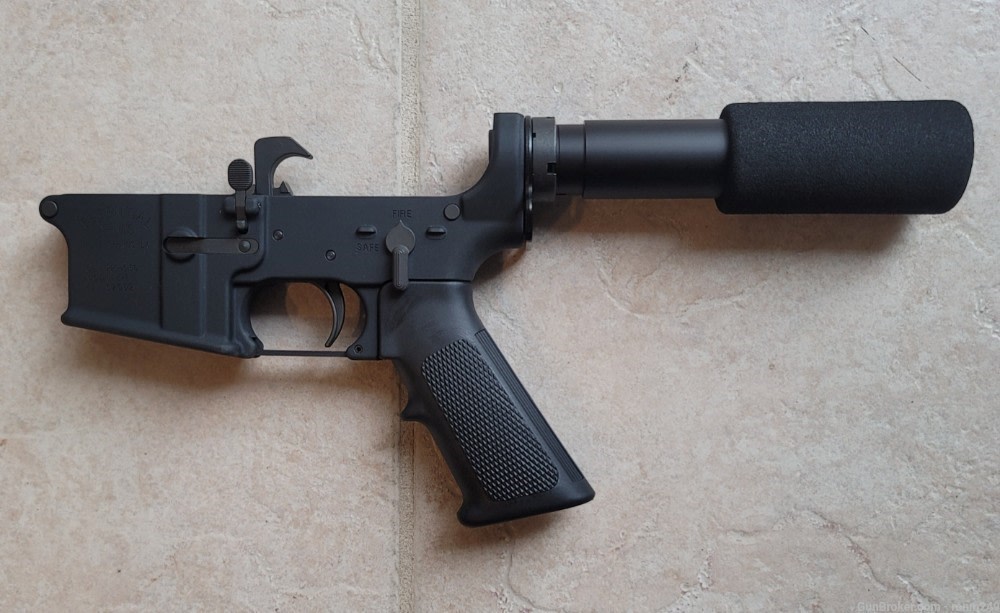 NEW ESSENTIAL ARMS AR15 MIL SPEC, LOW SHELF FOR FRT,  PISTOL LOWER-img-0