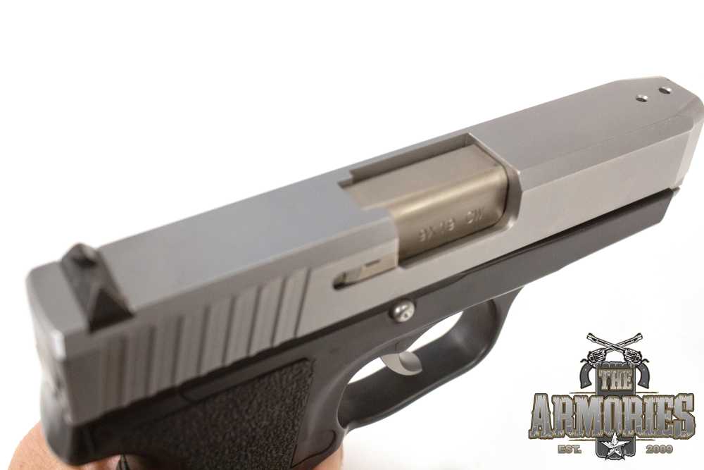 Kahr CW9 9mm 3.6” Stainless/Black Used (TAO)-img-3