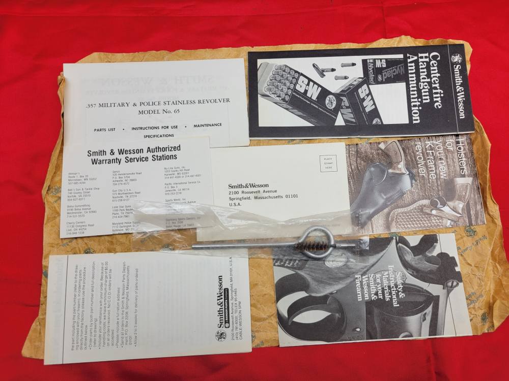 S&W 65-2 Transition model 357 recessed cylinder, NON-pinned barrel * RARE *-img-11