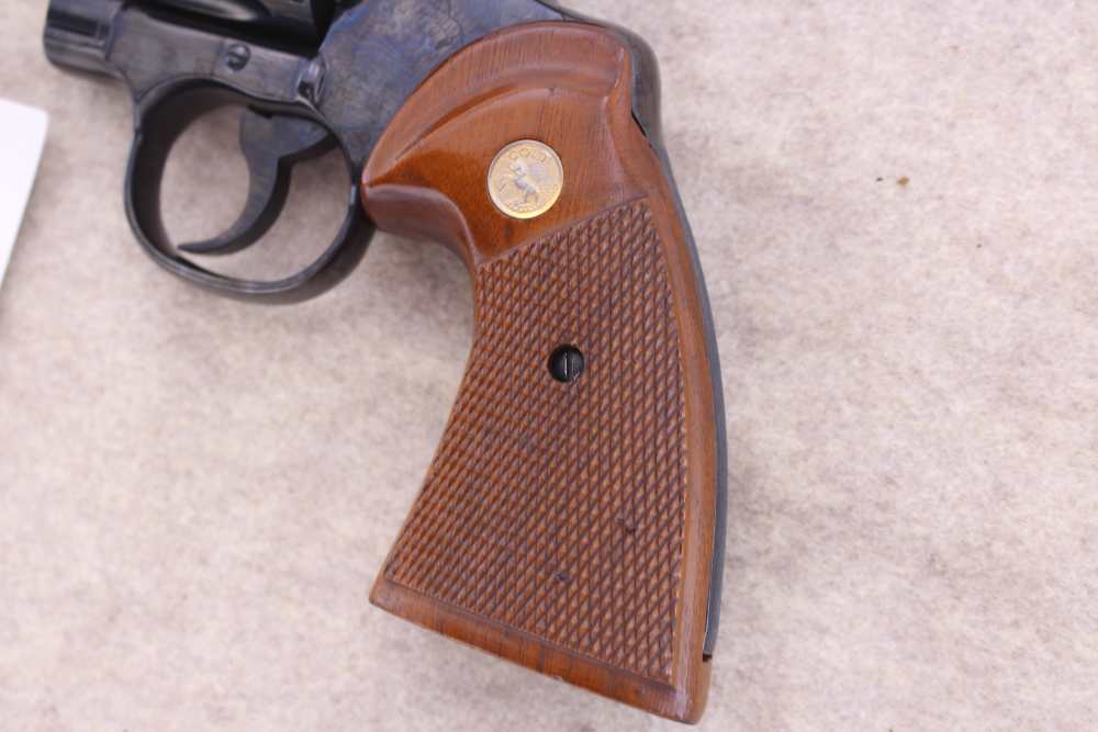 Colt Python 357Mag/38Spl/4" Blued Gen 1 1980 "V" High Condition -img-3