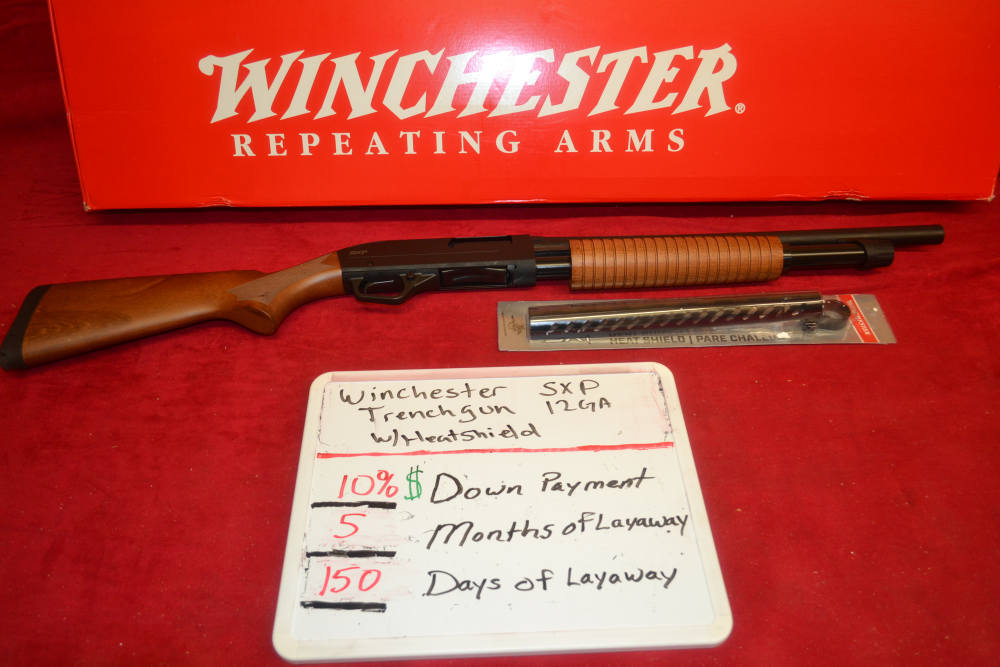 Winchester SXP Trench w/Heat Sheild 12GA 18.5"Barrel, Layaway Available.-img-0