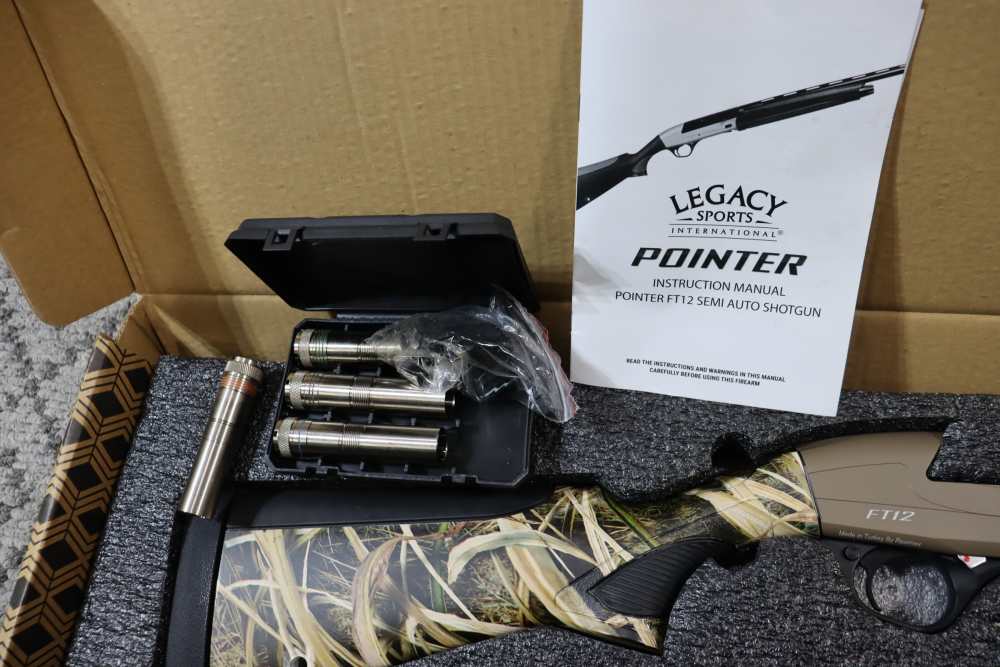 Pointer Model FT 12 Semi Auto 12 Gauge Shotgun (SN#629-H25YT-1889)-img-1