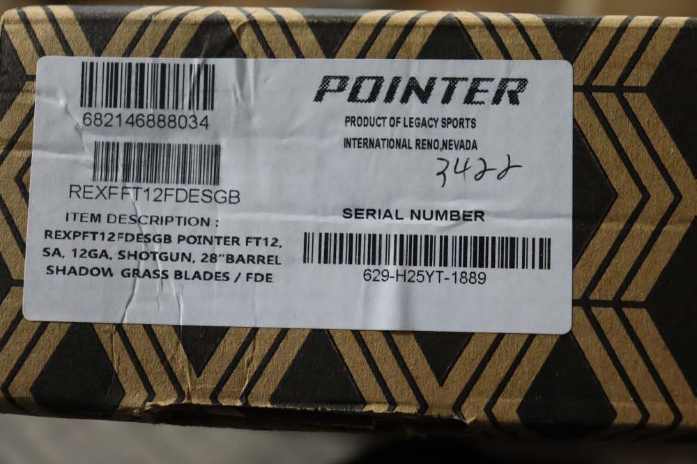 Pointer Model FT 12 Semi Auto 12 Gauge Shotgun (SN#629-H25YT-1889)-img-20