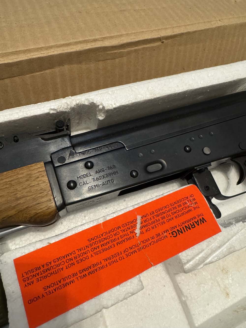 NEW IN BOX Pre-ban Polytech AKS-762 SPIKER China 30rd 7.62x39 Factory 416-img-4