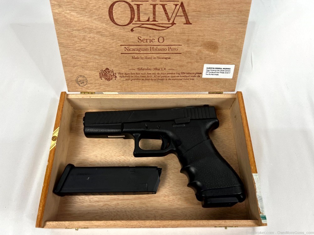 Glock 17 Early Gen 3 with Night Sights, Custom Cut OM Slide-img-20