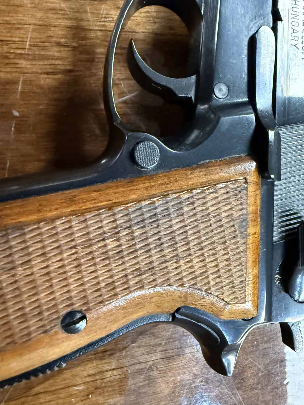 CAI Imported FEG P9R 9mm pistol- Hi Power Clone-img-2