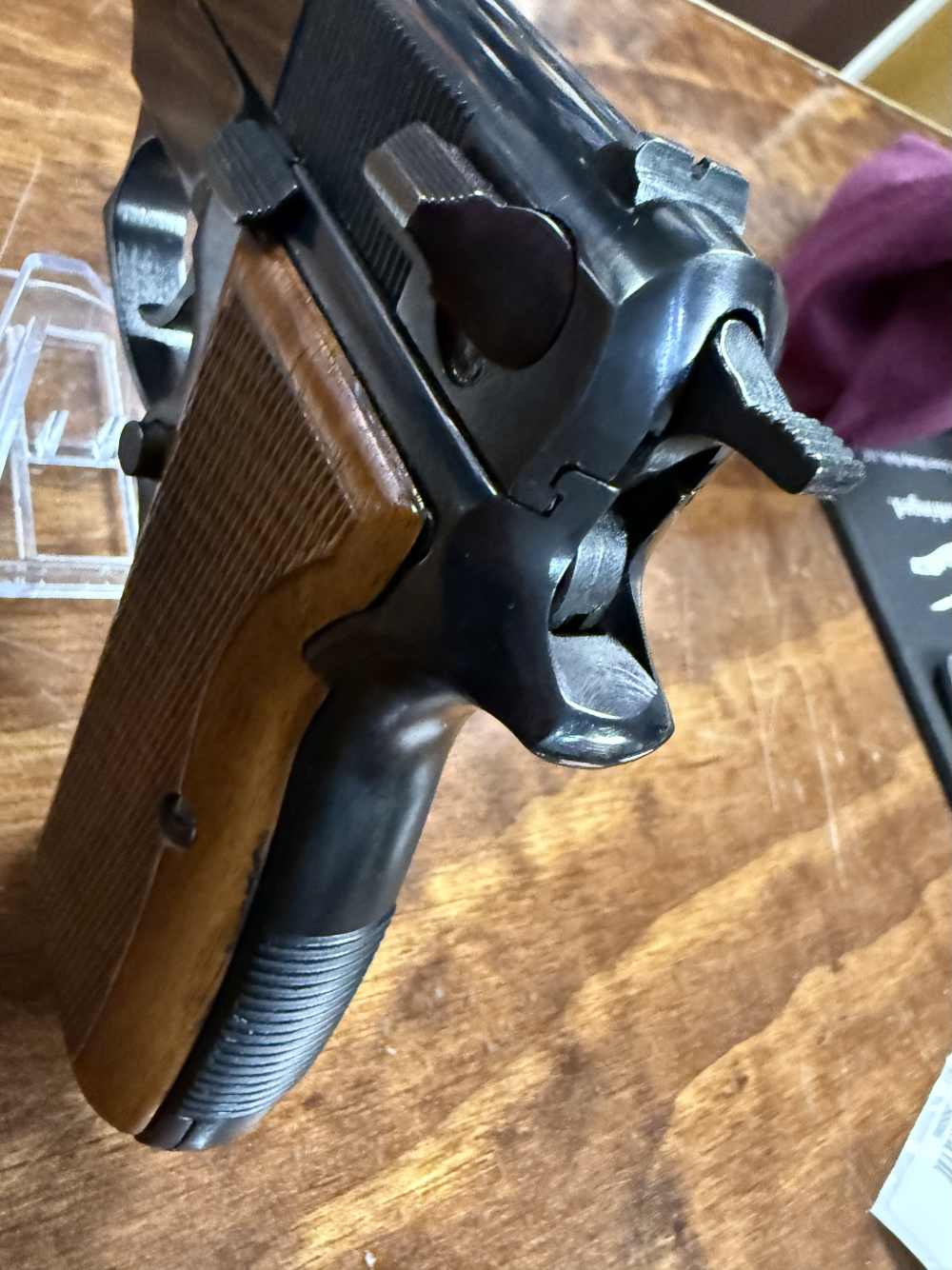 CAI Imported FEG P9R 9mm pistol- Hi Power Clone-img-28
