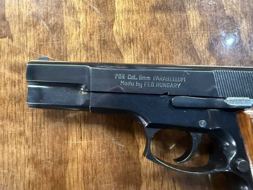 CAI Imported FEG P9R 9mm pistol- Hi Power Clone-img-3