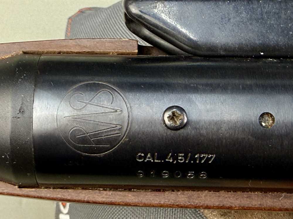RWS Diana Model 48 .177 Cal Sidelever Air Rifle – Wood Stock – Fixed Barrel-img-21