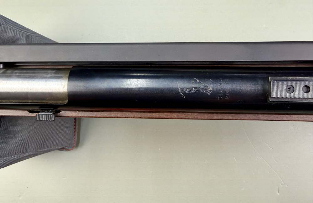 RWS Diana Model 48 .177 Cal Sidelever Air Rifle – Wood Stock – Fixed Barrel-img-17