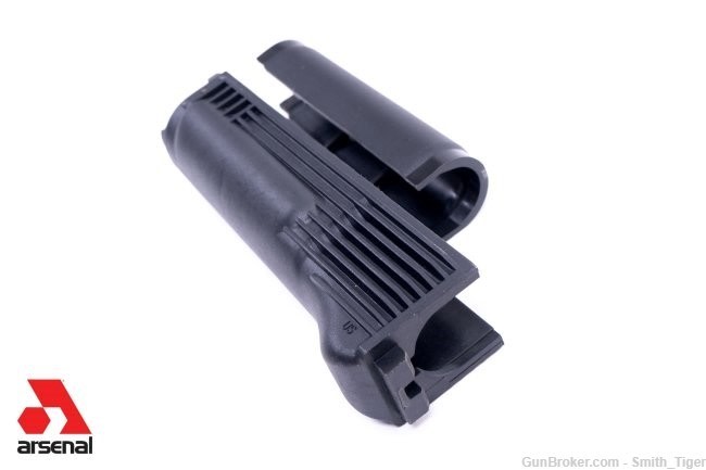 Arsenal AK Black Polymer Handguard Set & Stainless Steel Heat Shield Milled-img-2