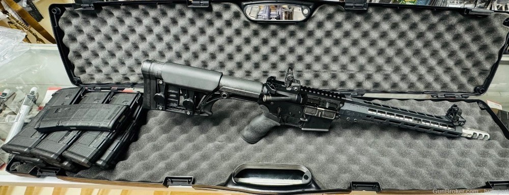  Armalite M15 Competition Rifle .223 Wylde 30/rd 13.5" Pinned 16" Barrel -img-5